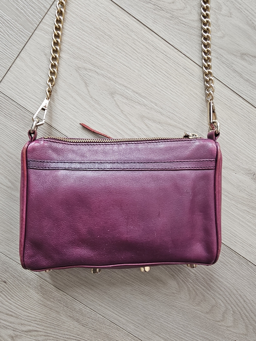 Rebecca Minkoff Mini MAC Crossbody Leather Bag - Picture 9 of 16